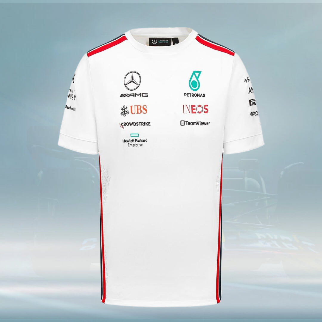 2023 Set Up Team Mercedes AMG F1 Men's T-shirt