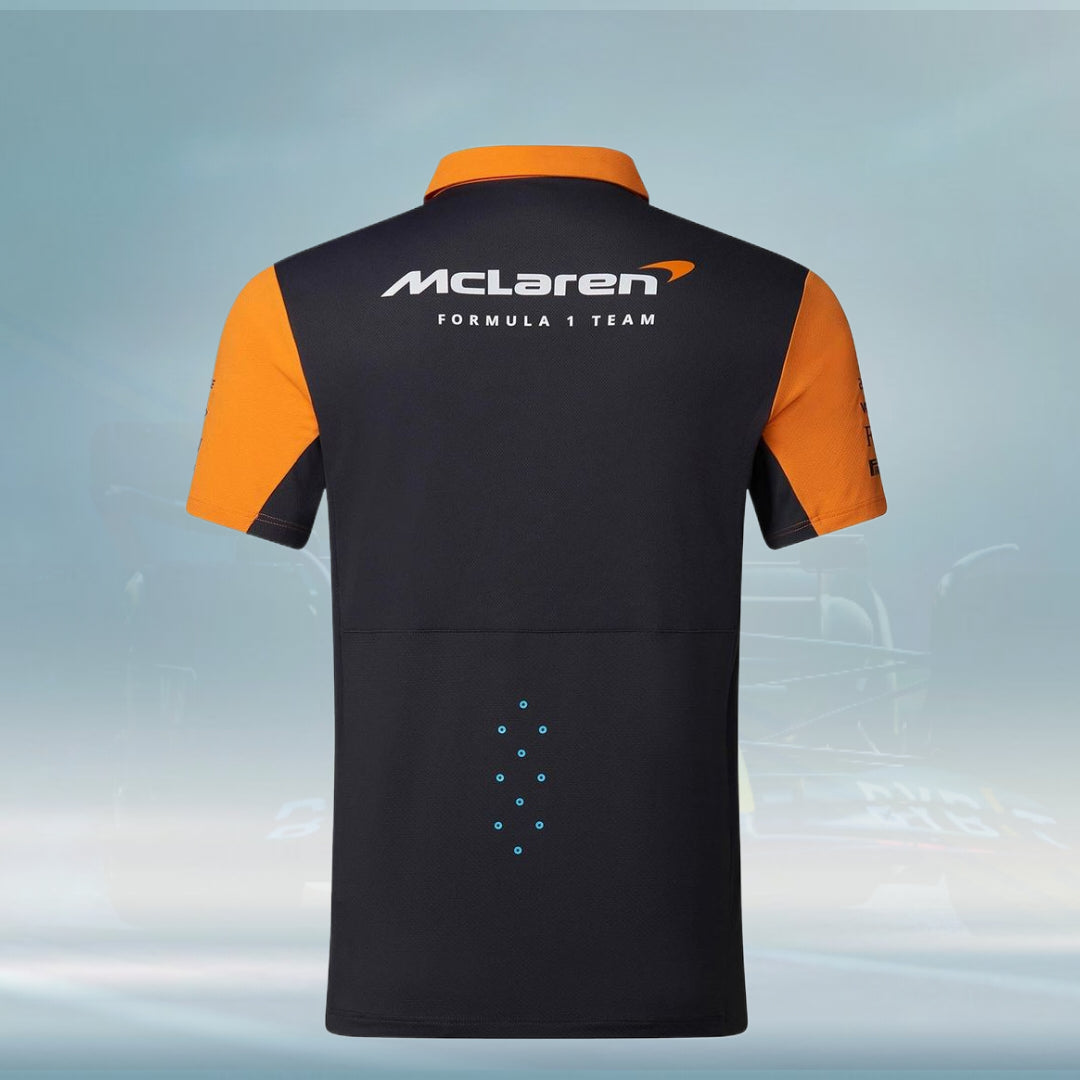 2023 Team McLaren F1 Mens Team Polo Set up Autumn