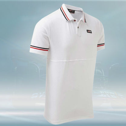 Toyota Japan Men's Racing Polo Shirt White