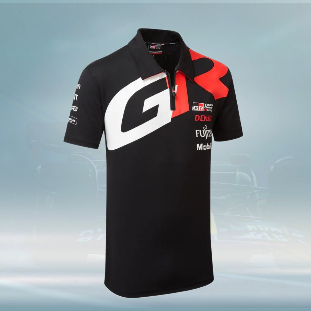 Toyota Gazoo Racing WEC Team Mens Polo-Shirt 2023