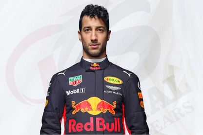 2017 Daniel Ricciardo Race Suit Red Bull Racing Formula 1 Suit