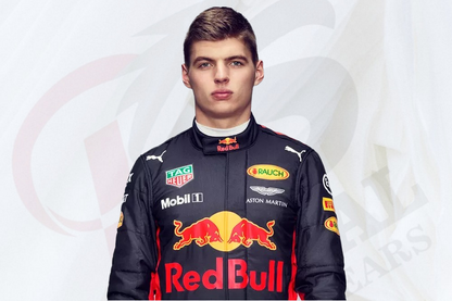 2017 Max Verstappen Race Red Bull F1 Suit