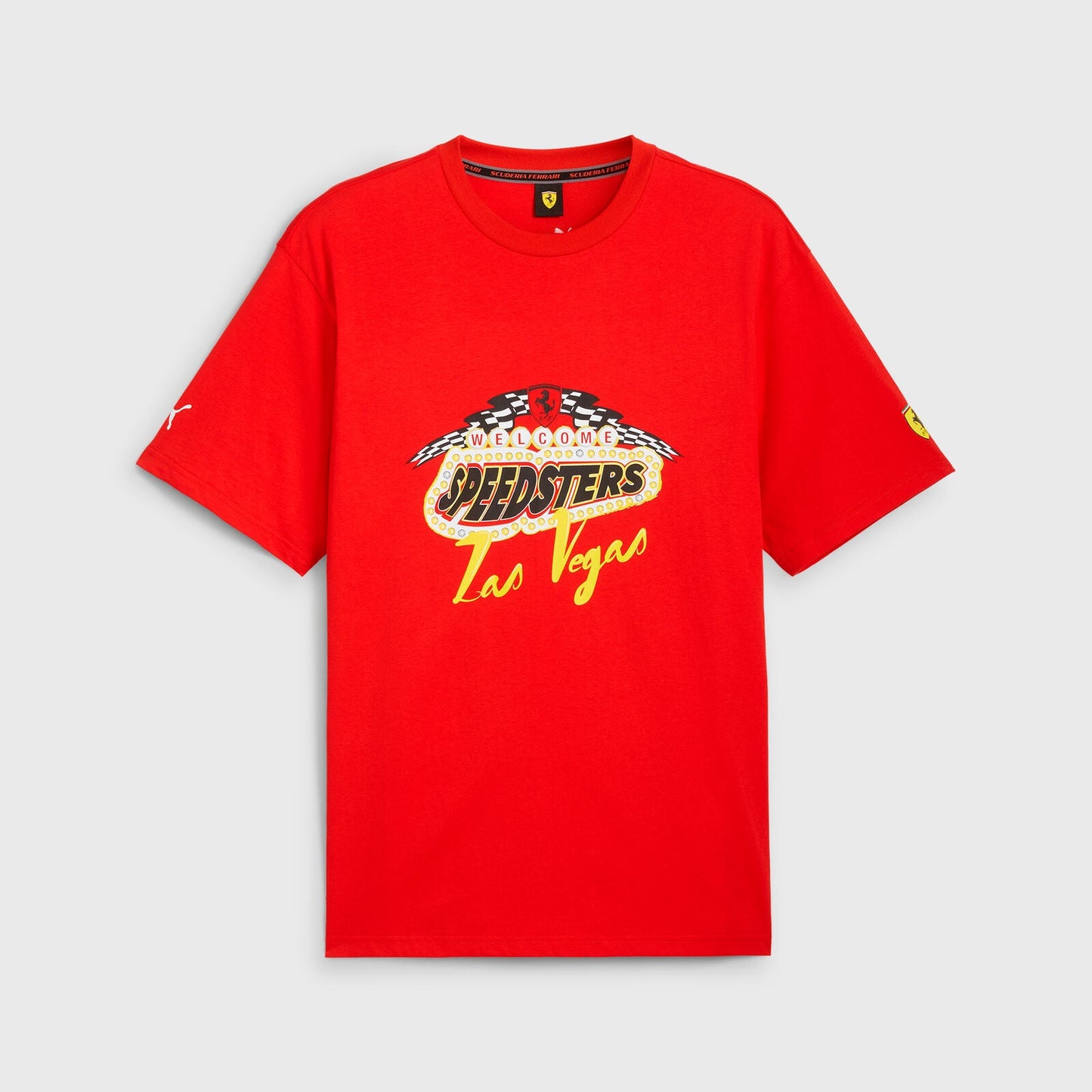 Scuderia Ferrari F1 PUMA 2023 Las Vegas GP Garage Crew T-shirt – Rental ...