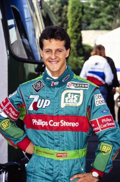 F1 M.schumacher Race Suit 1991 Belgaian Grand Prix | F1 Replica Embroidery Race Suit - Rental Sports