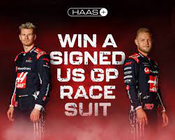 Haas F1 racing suit