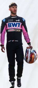 Pierre Gasly Team Alpine 2023 Suit Printed F1 Race Suit