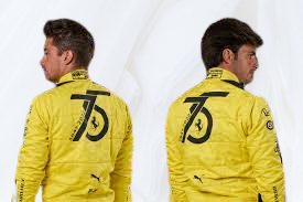 Charles Leclerc Ferrari 75th anniversary F1 Race Suit 2022