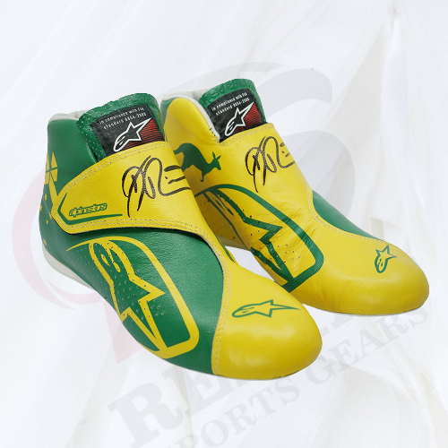 DANIEL RICCIARDO 2019 AUSTRALIAN GRAND PRIX RACE BOOTS