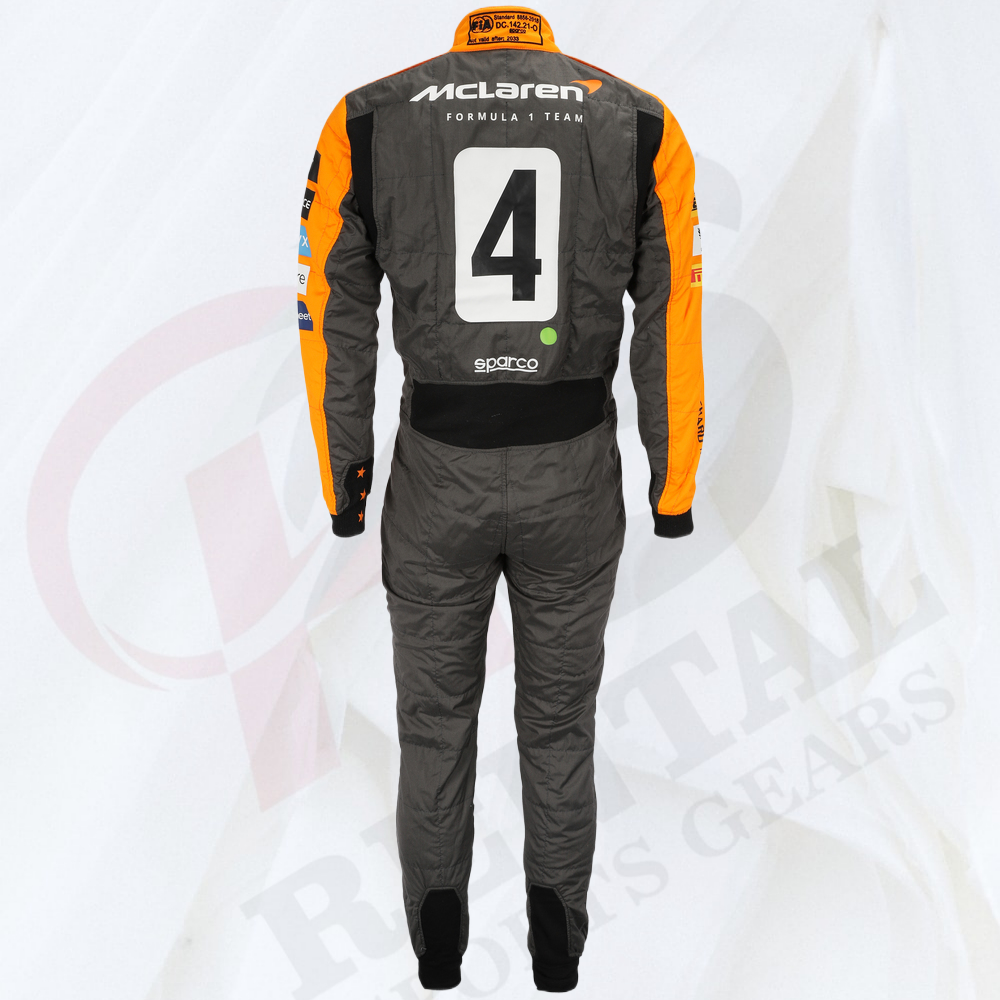 LANDO NORRIS 2023 MCLAREN F1 RACE SUIT SPANISH GP