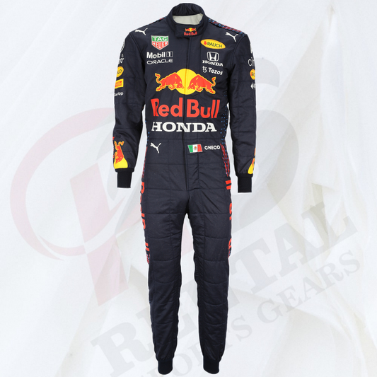 Sergio Pérez 2021 Race Oracle Red Bull Racing F1 Race Suit