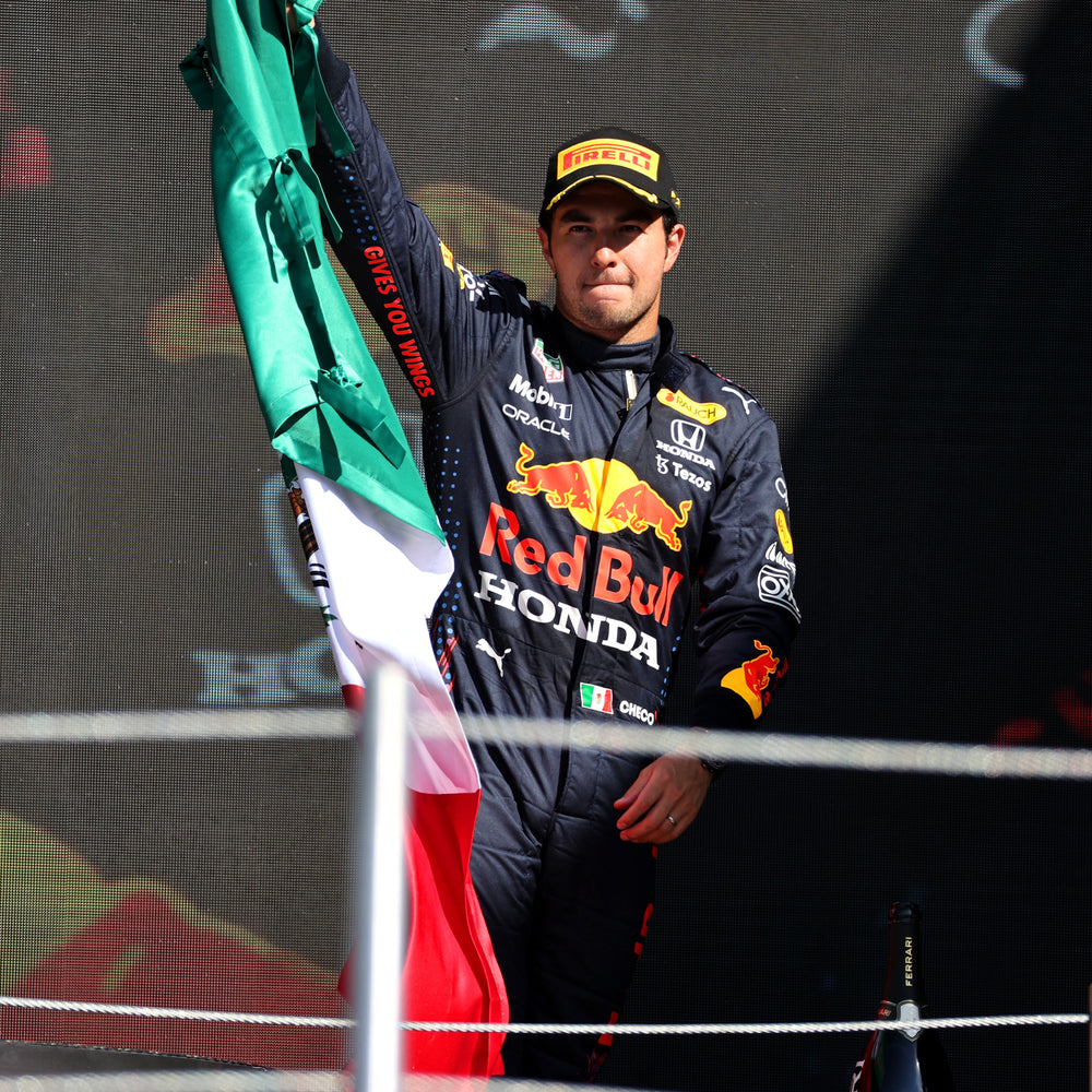 Sergio Pérez 2021 Race Oracle Red Bull Racing F1 Race Suit