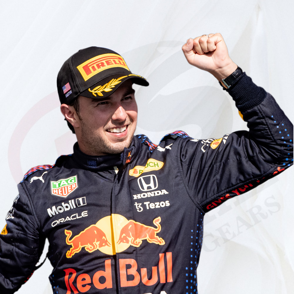 Sergio Pérez 2021 Race Oracle Red Bull Racing F1 Race Suit