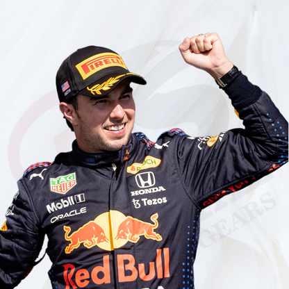 Sergio Pérez 2021 Race Oracle Red Bull Racing F1 Race Suit