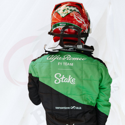 ZHOU GUANYU 2023 TALIAN GP F1 ALFA ROMEO RACE SUIT