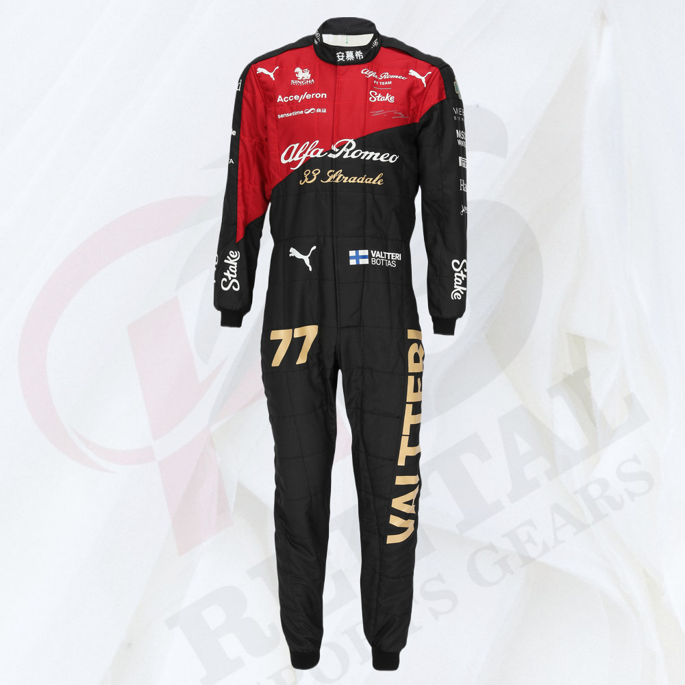 2023 VALTTERI BOTTAS MONZA GP ALFA ROMEO F1 RACE SUIT