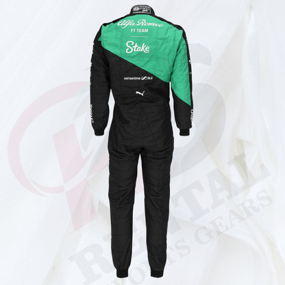 2023 VALTTERI BOTTAS MONZA GP ALFA ROMEO F1 RACE SUIT