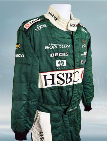2000 Eddie Irvine Race Jaguar Racing F1 OMP Suit