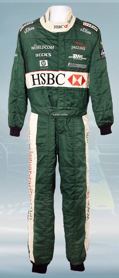 2000 Eddie Irvine Race Jaguar Racing F1 OMP Suit