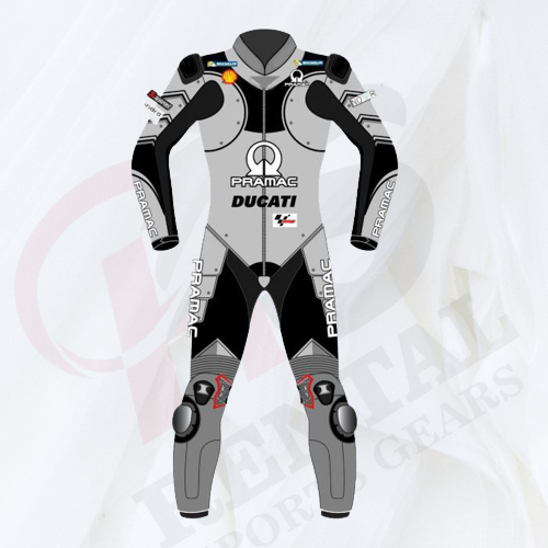 JACK MILLER DUCATI LEATHER MOTORCYCLE SUIT AUSTRALIAN MOTOGP 2019 - Rental Sports