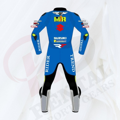 JOAN MIR SUZUKI MOTORCYCLE MOTOGP LEATHER SUIT 2021