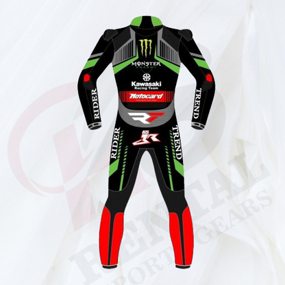 JONATHAN REA KAWASAKI WSBK 2018 Motorbike LEATHER SUIT