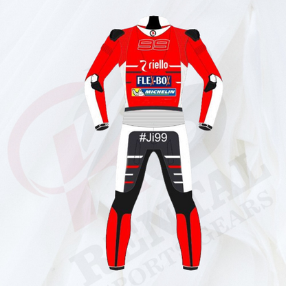 JORGE LORENZO DUCATI MOTOGP 2018 LEATHER Race SUIT - Rental Sports
