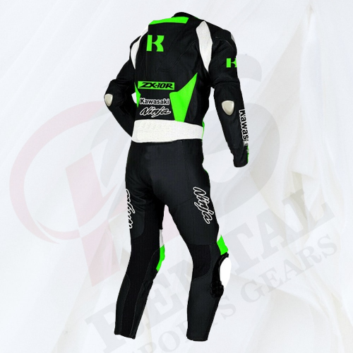 KAWASAKI NINJA MOTORBIKE LEATHER SUIT