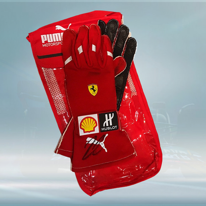 2018 Kimi Räikkönen Race Ferrari F1 Gloves