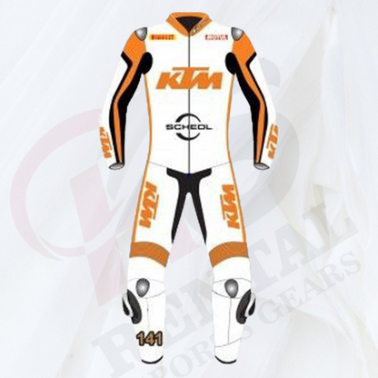 KTM MOTORBIKE LEATHER RACE SUIT