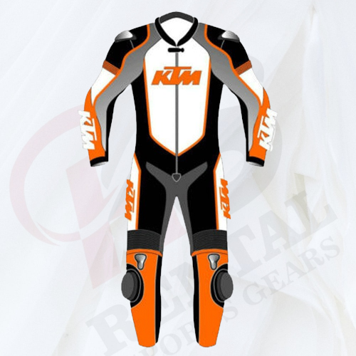 KTM MOTORBIKE RACING LEATHER RACING SUIT