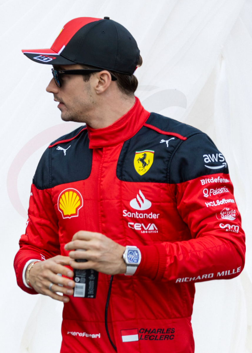 2023 Charles Leclerc Race Scuderia Ferrari F1 Suit