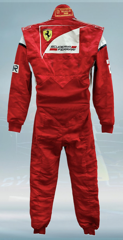 2011 Felipe Massa Race Scuderia Ferrari F1 Puma Suit