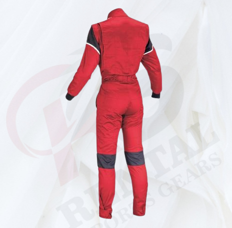 Red/Black KartIng Race Suit RSG-088