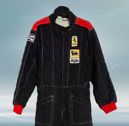 1982 René Arnoux Italian Grand Prix Renault / Ferrari Race Winning F1 Suit