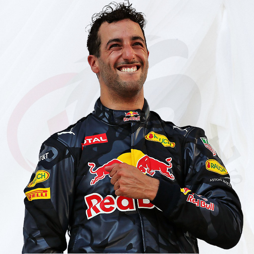 Copy of 2016 Daniel Ricciardo Red Bull Racing Formula One Suit