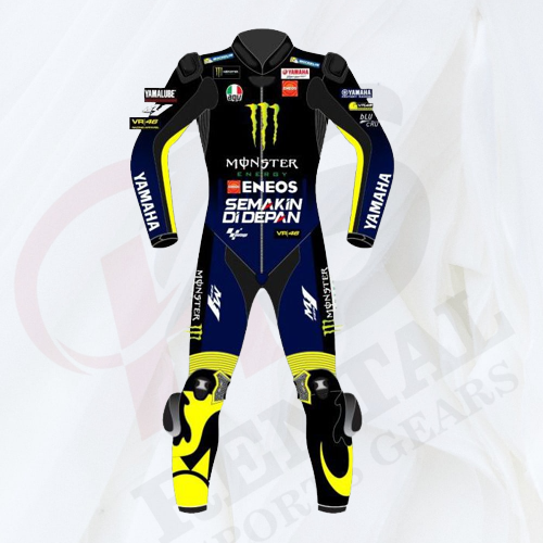 YAMAHA VALENTINO ROSSI MOTORCYCLE RACE SUIT 2019