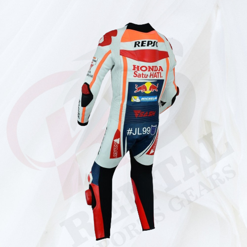 Jorge Lorenzo Honda Repsol MotoGp 2019 Suit Cowhide Motorcyle Suit