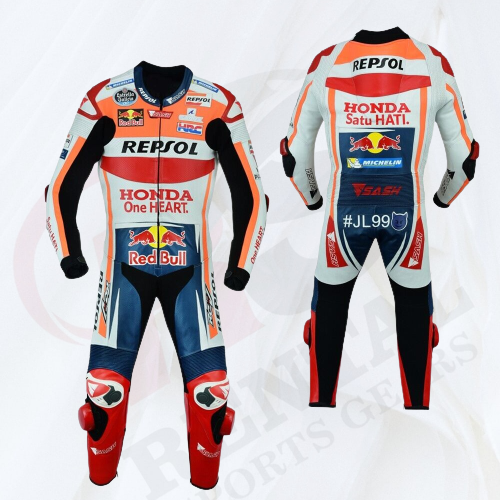 Jorge Lorenzo Honda Repsol MotoGp 2019 Suit Cowhide Motorcyle Suit