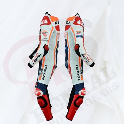 Jorge Lorenzo Honda Repsol MotoGp 2019 Suit Cowhide Motorcyle Suit