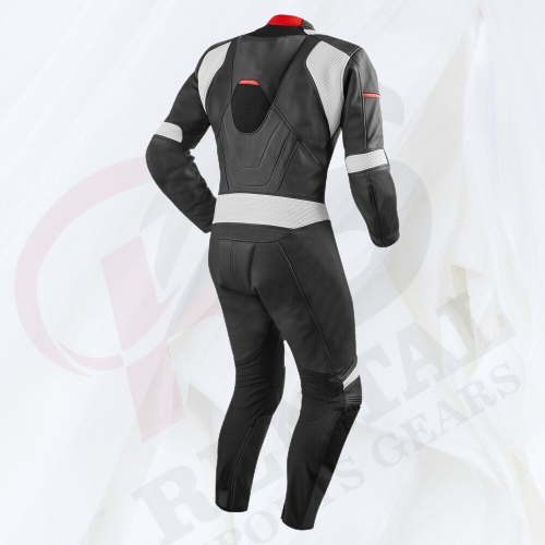 Cowhide Leather Motorbike Racing Suit with CEPadding