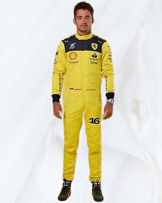 Charles Leclerc Ferrari 75th anniversary F1 Race Suit 2022