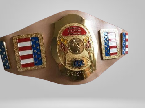 NWA Georgia Television Champion Belt United States Wrestling Alliance TV USA