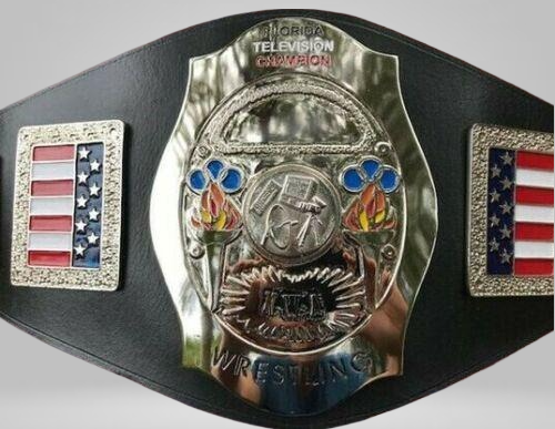 NWA Florida Television Wrestling Championship Belt Ray Stevens CWF Jack Brisco