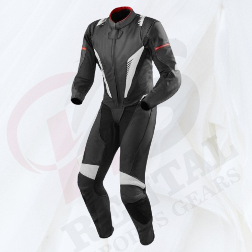 Cowhide Leather Motorbike Racing Suit with CEPadding