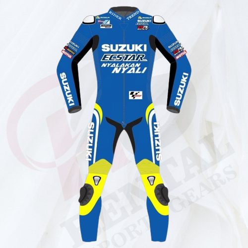 SUZUKI MOTORCYCLE LEATHER SUIT