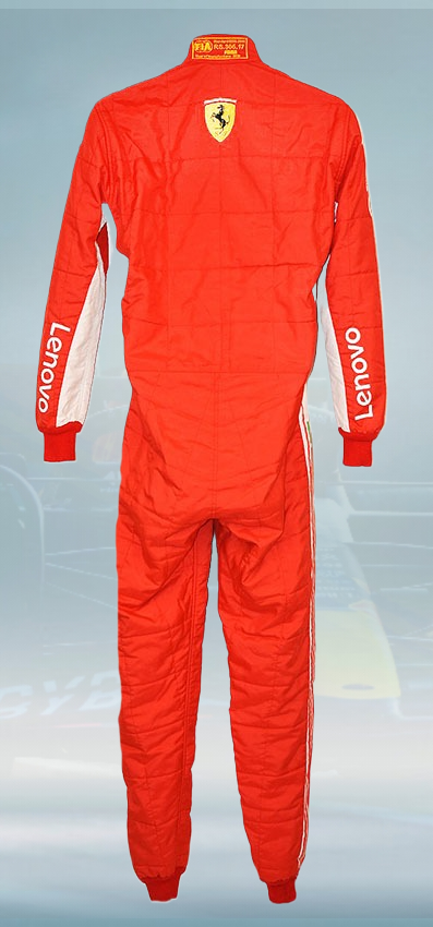 2018 Sebastian Vettel Race Scuderia Ferrari F1 Suit