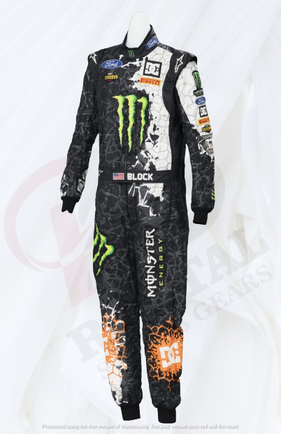 Ken Block 2012 Karting Race Suit Monster Energy