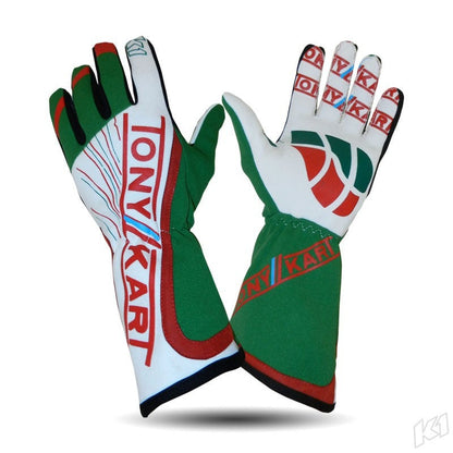 Tony Kart Pro Grip Karting Gloves - F1 Replica Gloves - Rental Sports