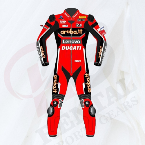 SCOTT REDDING SUIT DUCATI WSBK 2020 Motorbike Leather Suit