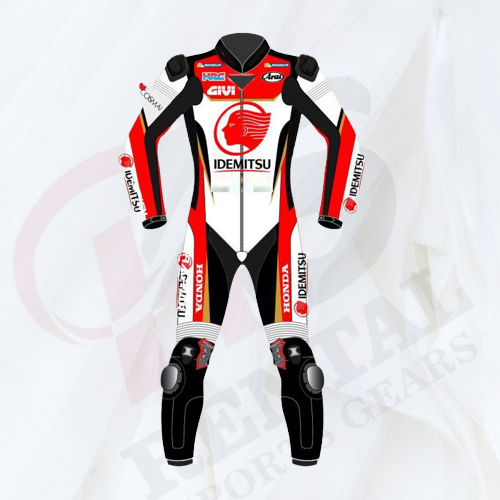 TAKAAKI NAKAGAMI LCR HONDA 2019 MOTOGP RACE SUIT Motorbike Leather Suit